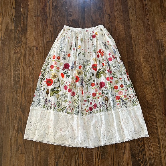 Floral Maxi Skirt - Picture 4 of 9